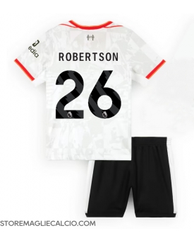 Liverpool Andrew Robertson #26 Maglia Gara Terza Repliche 2024-25 Bambino